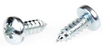 546-5749 RS PRO Bright Zinc Plated Steel Pan Head Self Tapping Screw, N°10 x 1/2in Long 13mm Long
