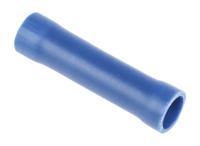 534-648 RS PRO Butt Splice Connector, Blue, Insulated, Tin 16 → 14 AWG