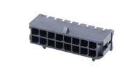 43045-1601 Molex Micro-Fit 3.0 Series Right Angle Through Hole PCB Header, 16 Contact(s), 3 mm Pitch, 2 Row, Shrouded