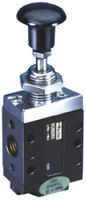 b53003hxs Parker Button 3/2 Pneumatic Manual Control Valve 53 Series, G 1/4, 1/4in, III B
