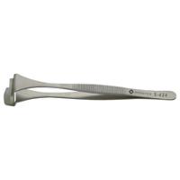 5-424 Bernstein 130 mm, Stainless Steel, Wafer, Tweezers
