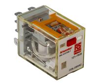 121-7809 RS PRO Plug In Power Relay, 240V ac Coil, 16A Switching Current, SPDT