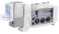 sy3160-5lou-m5-q SMC 5/2 Pneumatic Solenoid Valve - Solenoid/Pilot Metric M5 SY3000 Series 24V dc