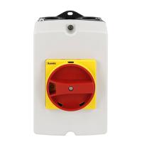 gaz032 Lovato 3P Pole Isolator Switch - 32A Maximum Current, 22kW Power Rating, IP65