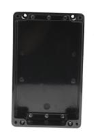 918-8847 RS PRO Black PET Enclosure, IP66, Black Lid, 260 x 160 x 90mm