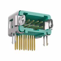 g125-mh11005l1p HARWIN G125 Series Horizontal PCB Mount PCB Socket, 10-Contact, 2-Row, 1.25mm Pitch, Solder Termination