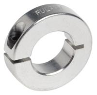 encl30-16mm-a Ruland Shaft Collar, One Piece, Clamp Screw, Bore 16mm, OD 30mm, W 8mm, Aluminium