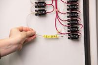 mc-125-342-yl Brady B-342 Black on Black on Yellow Label Printer Tape, 2.13 m Length, 5.97 mm Width