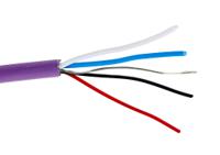 1507421 Phoenix Contact Control Cable, 5 Cores, 2 x 0.25 mm² 24 AWG, Screened, 2 m, Red Polyethylene Sheath