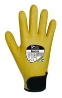 dr300-11 Polyco Healthline Imola Brown Nitrile Nitrile Work Gloves, Size 11, Nitrile Foam Coating