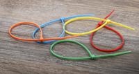 233-540 RS PRO Cable Tie, 203mm x 2.5 mm, Assorted Nylon, Pk-250