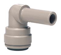 pi220808s John Guest Plastic Pipe Fitting, Elbow Stem Elbow
