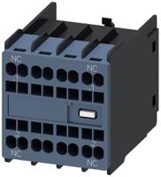 3rh2911-2nf02 Siemens Auxiliary Contact, 2 Contact, 2NC, Snap-On, SIRIUS