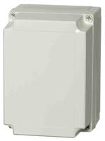 pc-150150-hg-enclosure Fibox Grey Polycarbonate Enclosure, IP66, IP67, IK08, Grey Lid, 180 x 130 x 150mm