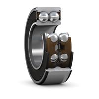 3307-a-2rs1tn9mt33 SKF 3307 A-2RS1TN9/MT33 2 Row Angular Contact Ball Bearing - 35 mm ID, 80 mm OD 34.9 mm Race Width