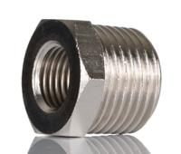 2530-12-14 SMC Straight Threaded Adaptor, R 1/2 Male to R 1/4 Female, Threaded Connection Style