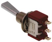 7101p3yzqe C & K Toggle Switch, PCB Mount, On-(On), SPDT, Solder Terminal