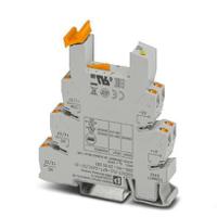 2900283 Phoenix Contact PLC-BPT- 24DC/21-21 2 Pin 24V dc DIN Rail Relay Base