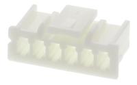 xap-06v-1 JST, XA Female Connector Housing, 2.5mm Pitch, 6 Way, 1 Row