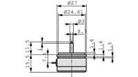 p-2501-a502 Novotechnik P-2501 Series Position Sensor
