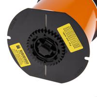 b30c-4000-7569-or Brady B-7569 Vinyl Orange Label Roll, 101mm Width, 1 Roll Qty