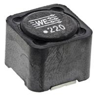 7447709220 Wurth Elektronik, WE-PD, 1210 Yes Wirewound Surface Mount Inductor with a Ferrite Core, 22 μH Wirewound ±20 % 5.3 A Idc