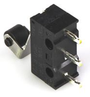 dg13-b1ra ZF Roller Lever Micro Switch, PCB Terminal, 3 A @ 125 V ac, SPDT