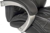 180-9720 RS PRO Black Faux Leather Executive Chair