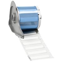 m7-250-175-342 Brady B-342 Black on White Heatshrink Labels, 44.45 mm Width, 11.15mm Label Length, 44.45mm Label Width