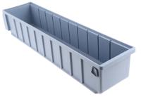 775-5299 RS PRO PP Storage Bin, 90mm x 117mm x 500mm, Blue