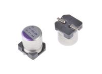 20svp10m Panasonic 10μF Surface Mount Polymer Capacitor, 20V dc