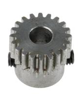 878-7821 RS PRO Steel 20 Teeth Spur Gear, 0.5 Module, 4mm Bore Diam, 10mm Pitch Diam, 9mm Hub Diam