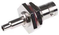 b6421e1-nd3g-6-75 Amphenol RF, Jack Panel Mount BNC Connector, 75Ω, Crimp Termination, Straight Body