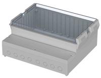 41250109-rcp-2500 Bopla RegloCard-Plus Series ABS, Polycarbonate Wall Box, IP54, Viewing Window, 257 mm x 217 mm x 132.5mm