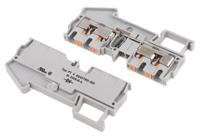 3211921 Phoenix Contact  PT 4-QUATTRO-DIO 1N 5408/R-L Series Grey, Single-Level, Push In Termination