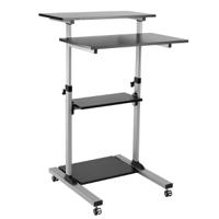17021547-1 Roline Sitting, Standing Computer Desk, 705mm x 1.25m x 810mm