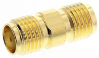 j01154a0001 Telegartner Straight 50Ω RF Adapter SMA Socket to SMA Socket 18GHz