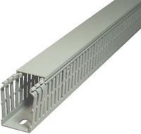 08390152013 SES Sterling GN-A6/4 LF Grey Slotted Panel Trunking - Open Slot, W40 mm x D60mm, L2m, PVC