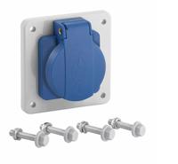 73383401 Spelsberg AK3 Series Socket for Use with Small Distribution Boards, 75 x 75 x 29mm