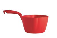 56824 Vikan Polypropylene (PP) Scoop, 2L Capacity, Red