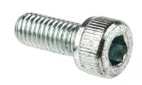 491-5243 RS PRO Bright Zinc Plated Steel Hex Socket Cap Screw, DIN 912, M5 x 12mm
