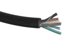 773-9086 RS PRO 1.5 mm² 5 Core Power Cable, H07RN-F, Black CPE, 100m