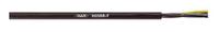 1600200 Lapp 1.5 mm² 3 Core Power Cable, H05RR-F, Black Rubber, 100m