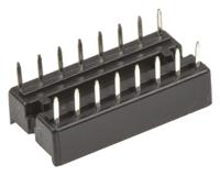 a-16-lc-tt ASSMANN WSW 2.54mm Pitch Vertical 16 Way, Through Hole Stamped Pin Open Frame IC Dip Socket, 1A