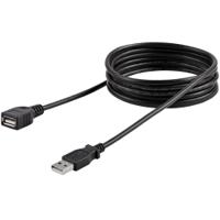 usbextaa6bk StarTech.com USB 2.0, Male USB A to Female USB A, 480Mbps, 1.8m
