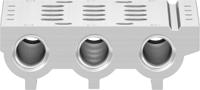 vabm-l1-10s-g18-4 Festo VABM series 4 station G 1/8 Manifold Base for use with VUVG-LK Series Individual Valves, 566560