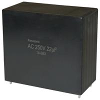 ezpq25226lta Panasonic EZPQ Metallised Polypropylene Film Capacitor, 250V ac, ±10%, 22μF, Through Hole