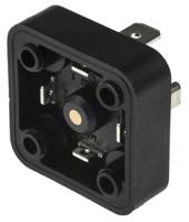 933379100-gsa-u-3000-n-lo Hirschmann GSA 3P+E DIN 43650 A, Male Solenoid Valve Connector, 400 V ac/dc Voltage