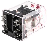 450-0201 RS PRO PCB Mount Power Relay, 240V ac Coil, 12A Switching Current, DPDT