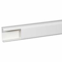 0-104-61 Legrand DLP White Dado Trunking - Closed Slot, W80 mm x D35mm, L2m, PVC